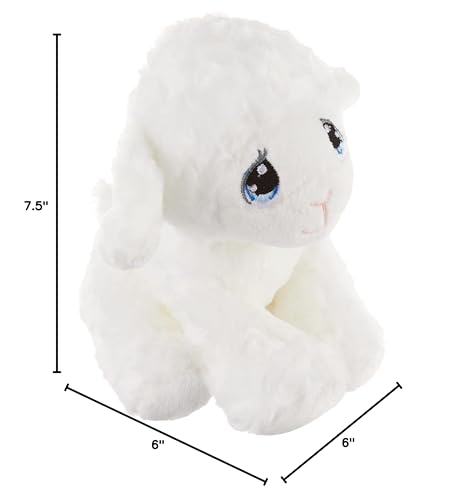 Aurora Adorable Precious Moments Luffie Lamb - 7.5-inches White Plush