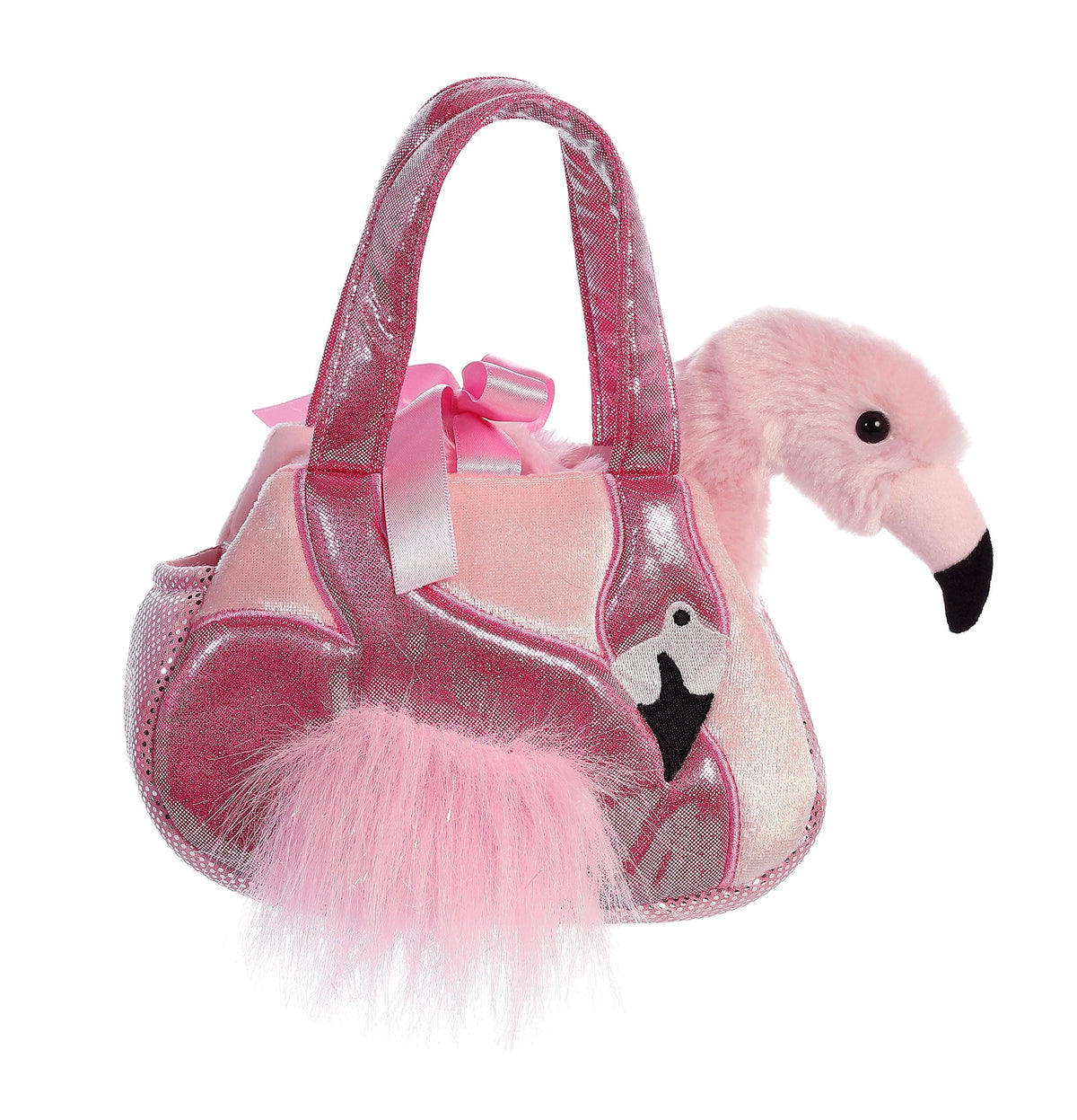 Aurora Ava Flamingo Carrier – 7-Inch Pet Carrier by Luxe Boutique