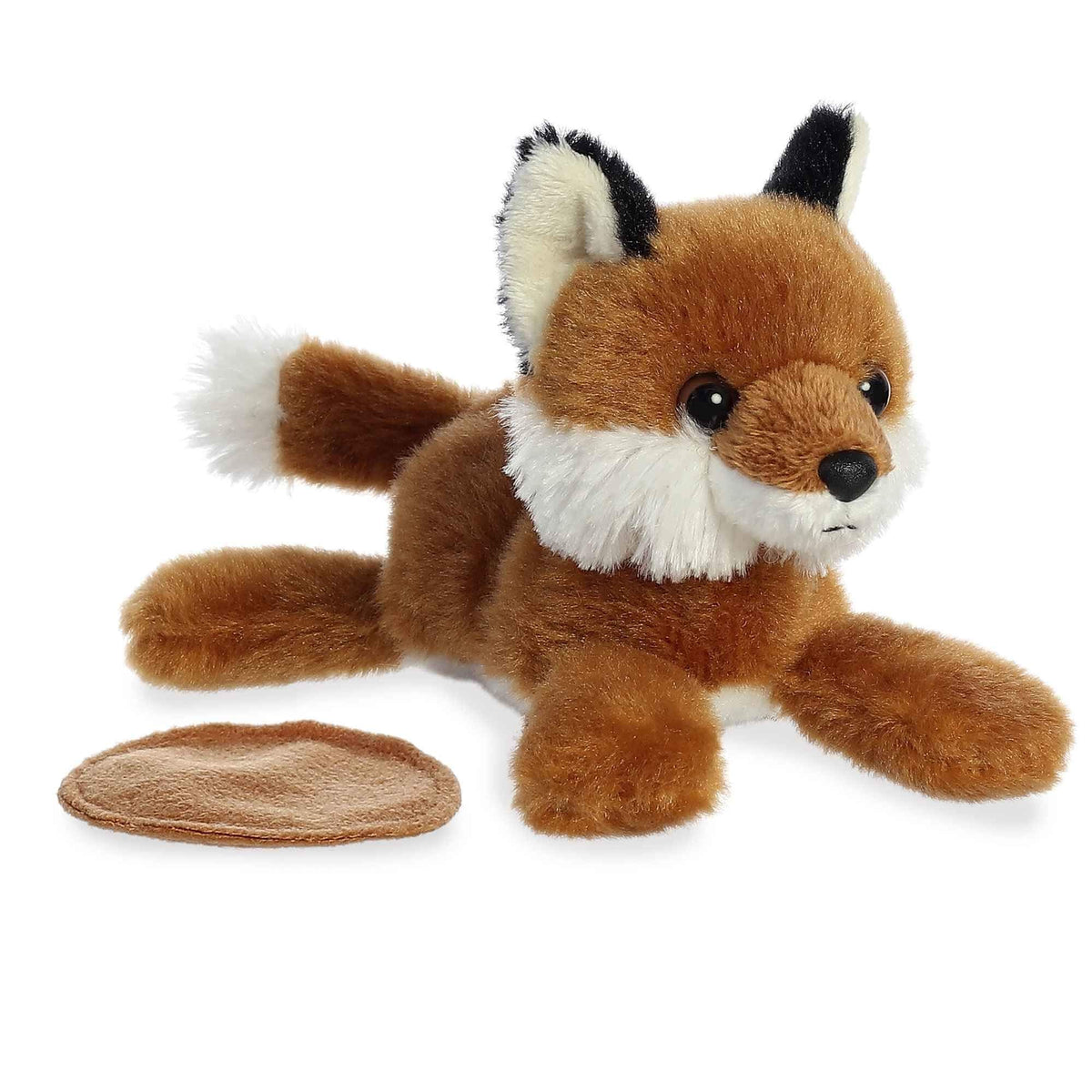 Aurora Adorable Shoulderkins Maple Fox Stuffed Animal — Portable Shoulder Buddy for Kids 3+ (Brown, 6 Inches)