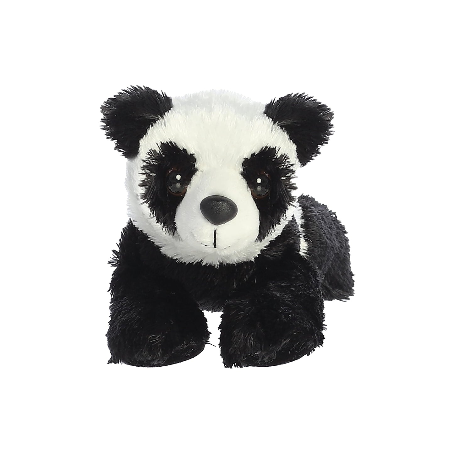 Aurora Mei Mei Mini Flopsie Panda – 8-Inch Plush Toy | Soft, Cuddly Companion