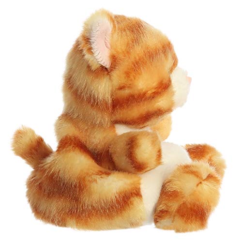 Aurora Meow Kitty Palm Pals Plush — 4.5-Inch Orange Tabby Stuffed Animal