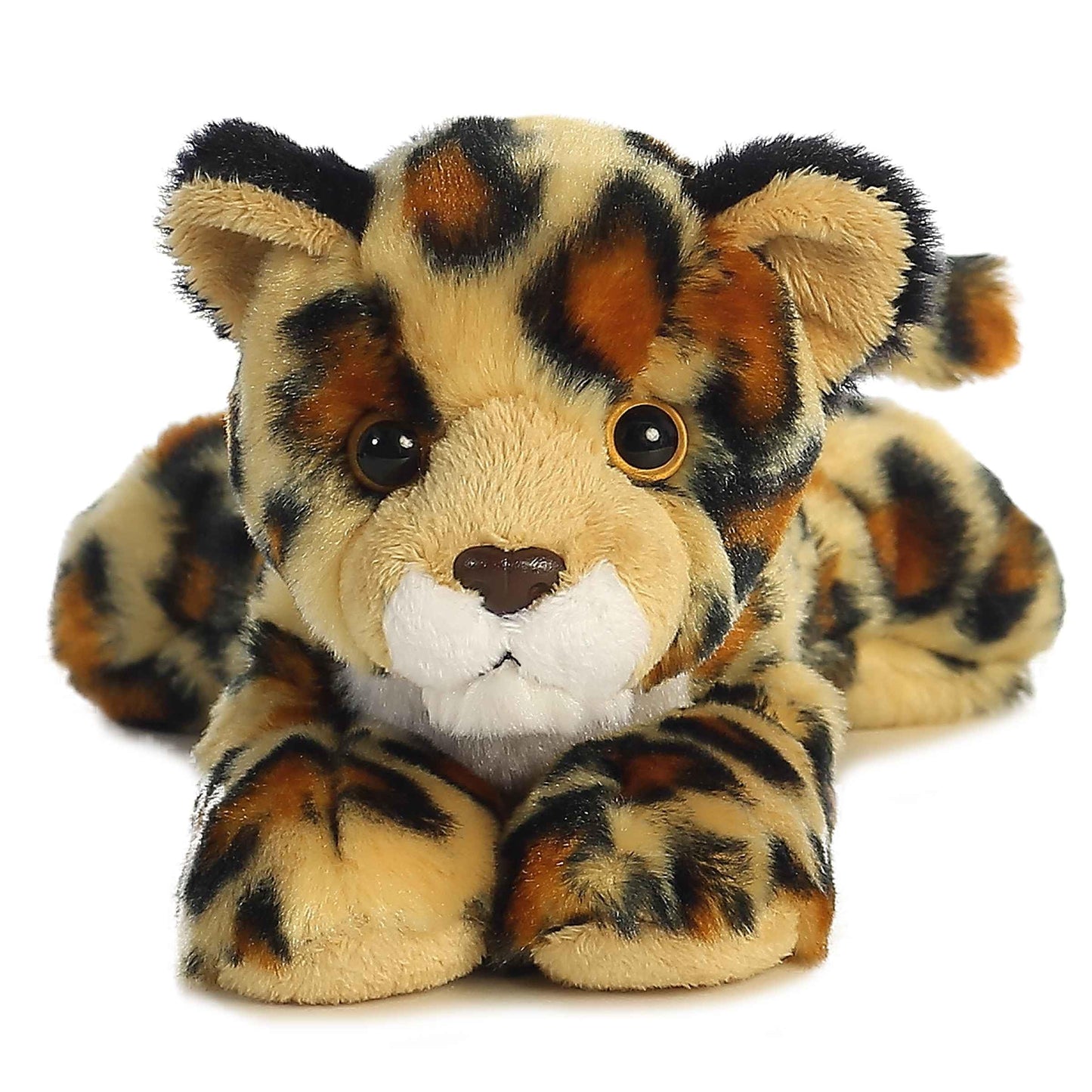 Aurora Adorable Mini Flopsie Amazon Jaguar Plush – 8-Inch Cuddle Toy
