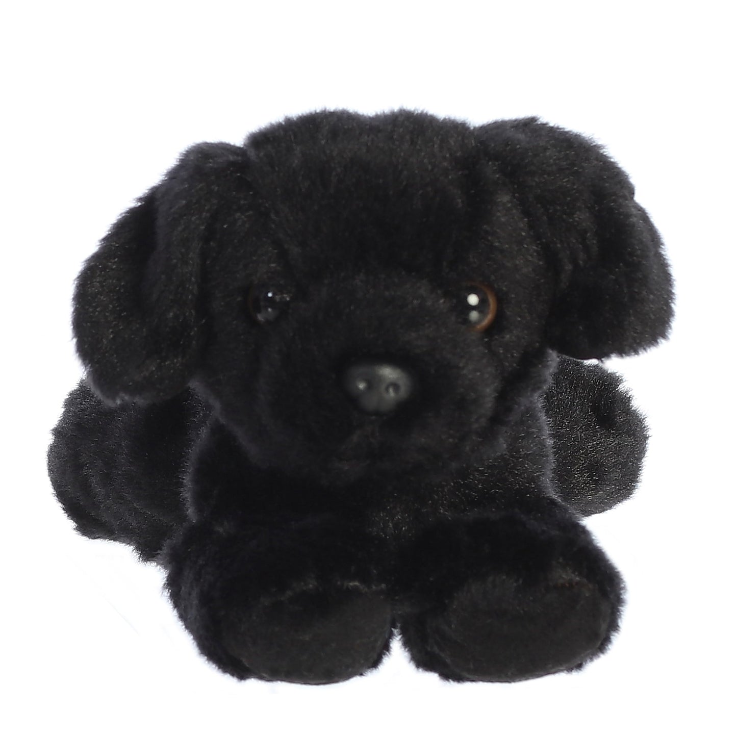 Aurora Mini Flopsie Blackie 8-Inch Black Lab Plush | Adorable Stuffed Animal