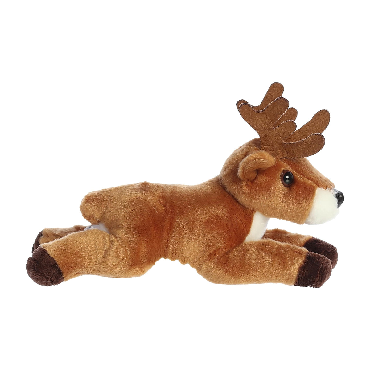 Aurora Adorable Mini Flopsie Deer Plush – 8-Inch Brown Deer Toy for Cuddles & Play