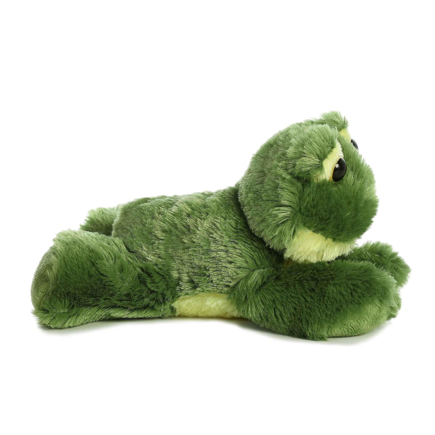Aurora Adorable Mini Flopsie Frolick Frog Plush - 8-Inch Cuddly Toy for Kids & Families