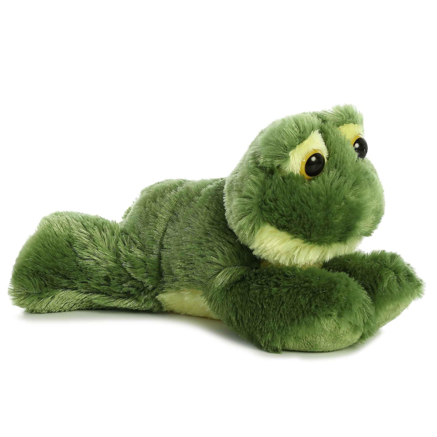 Aurora Adorable Mini Flopsie Frolick Frog Plush - 8-Inch Cuddly Toy for Kids & Families