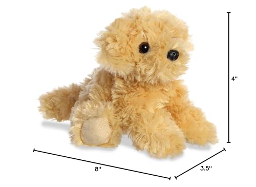 Aurora Adorable Mini Flopsie Ginny Goldendoodle Plush – 8-Inch Cuddly Companion