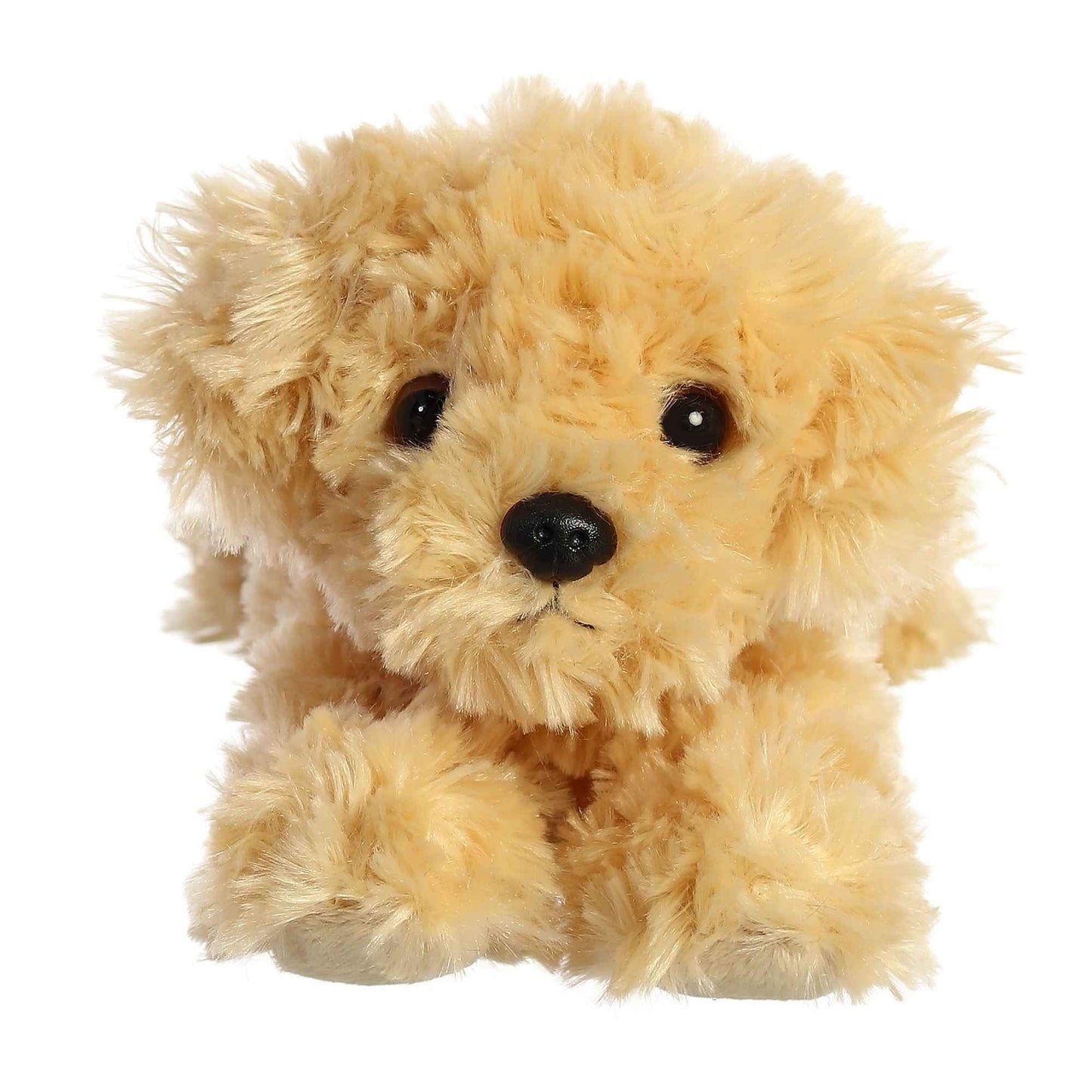 Aurora Adorable Mini Flopsie Ginny Goldendoodle Plush – 8-Inch Cuddly Companion
