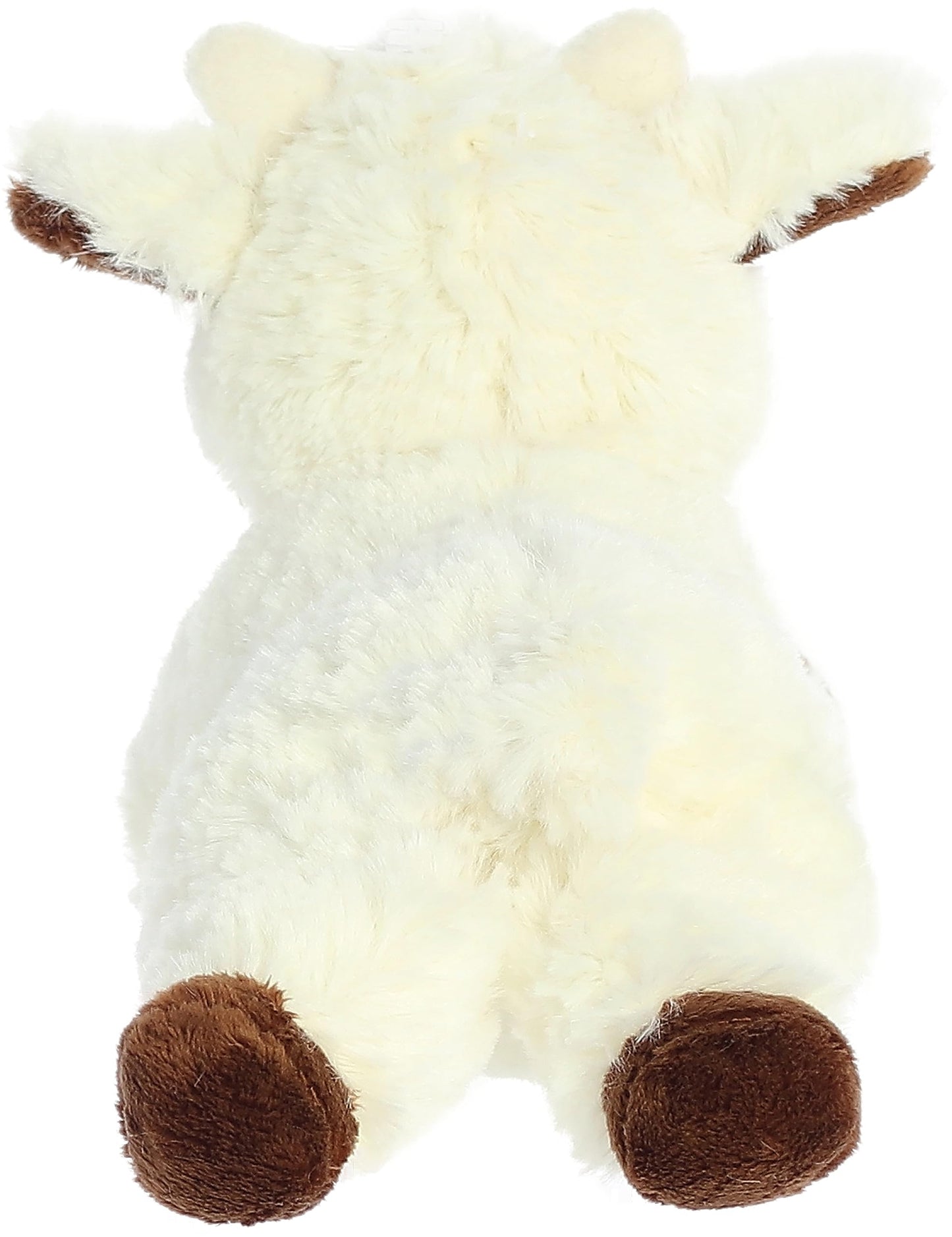 Aurora Adorable Mini Flopsie Goat Kid Plush — 8.5-Inch White Goat Plush for All Ages