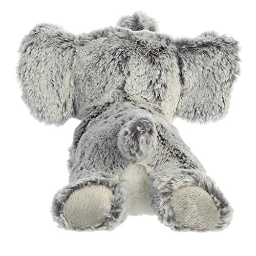 Aurora Mini Flopsie Leroy Elephant Plush – 8-Inch Gray Stuffed Animal