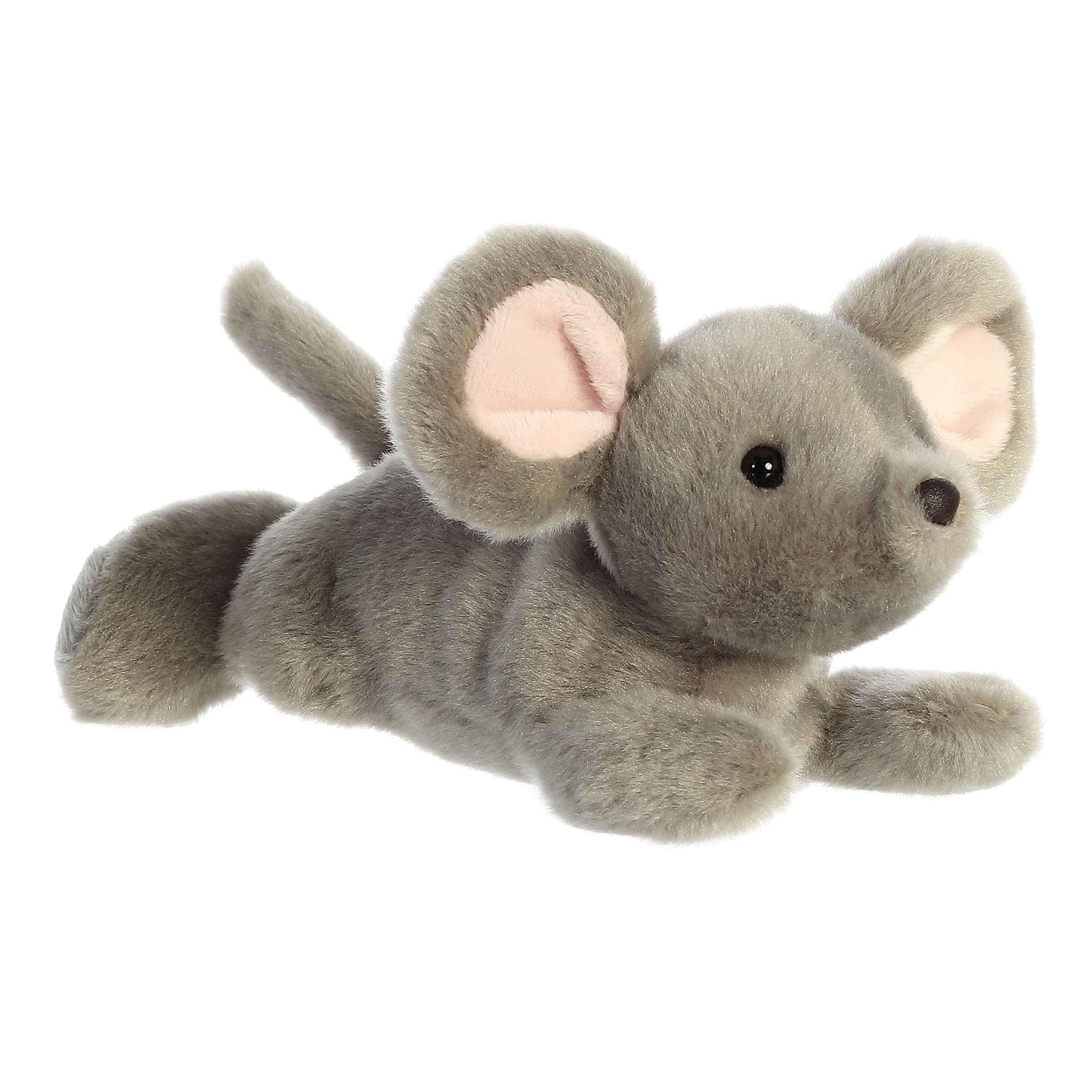 Aurora Adorable Mini Flopsie Missy Mouse Plush — 8-Inch Gray Cuddle Buddy