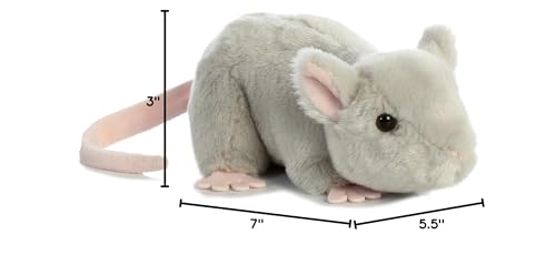 Aurora Adorable Mini Flopsie Mouse Plush – 7-Inch Soft Toy for All Ages