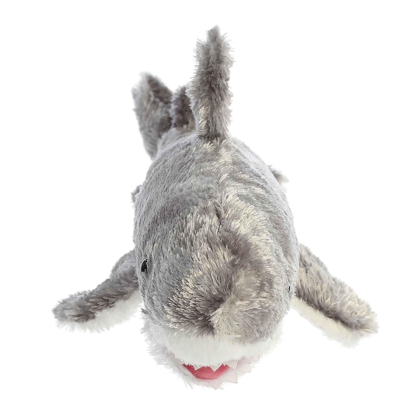 Aurora Adorable Mini Flopsie Samuel Shark Plush – 11-Inch Gray