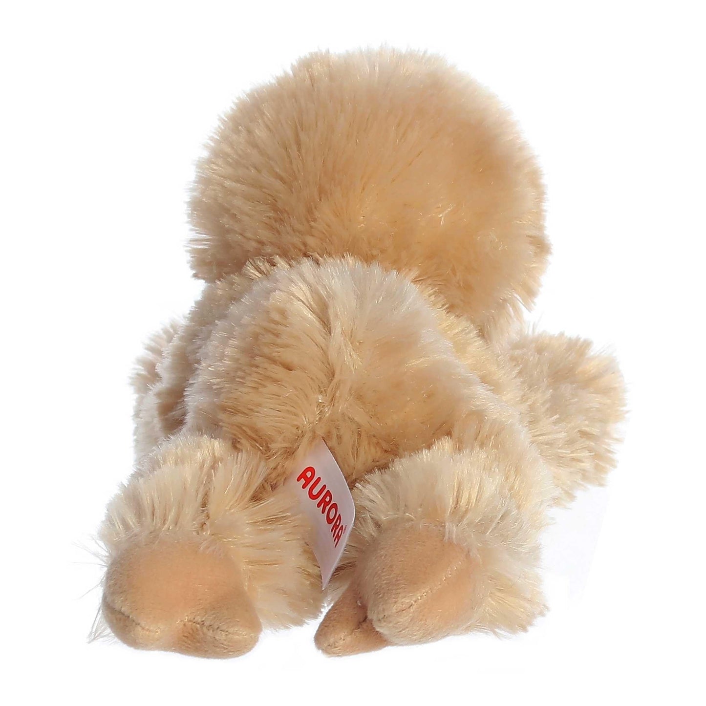 Aurora Mini Flopsie Sloth - 8-Inch Beige Plush Toy