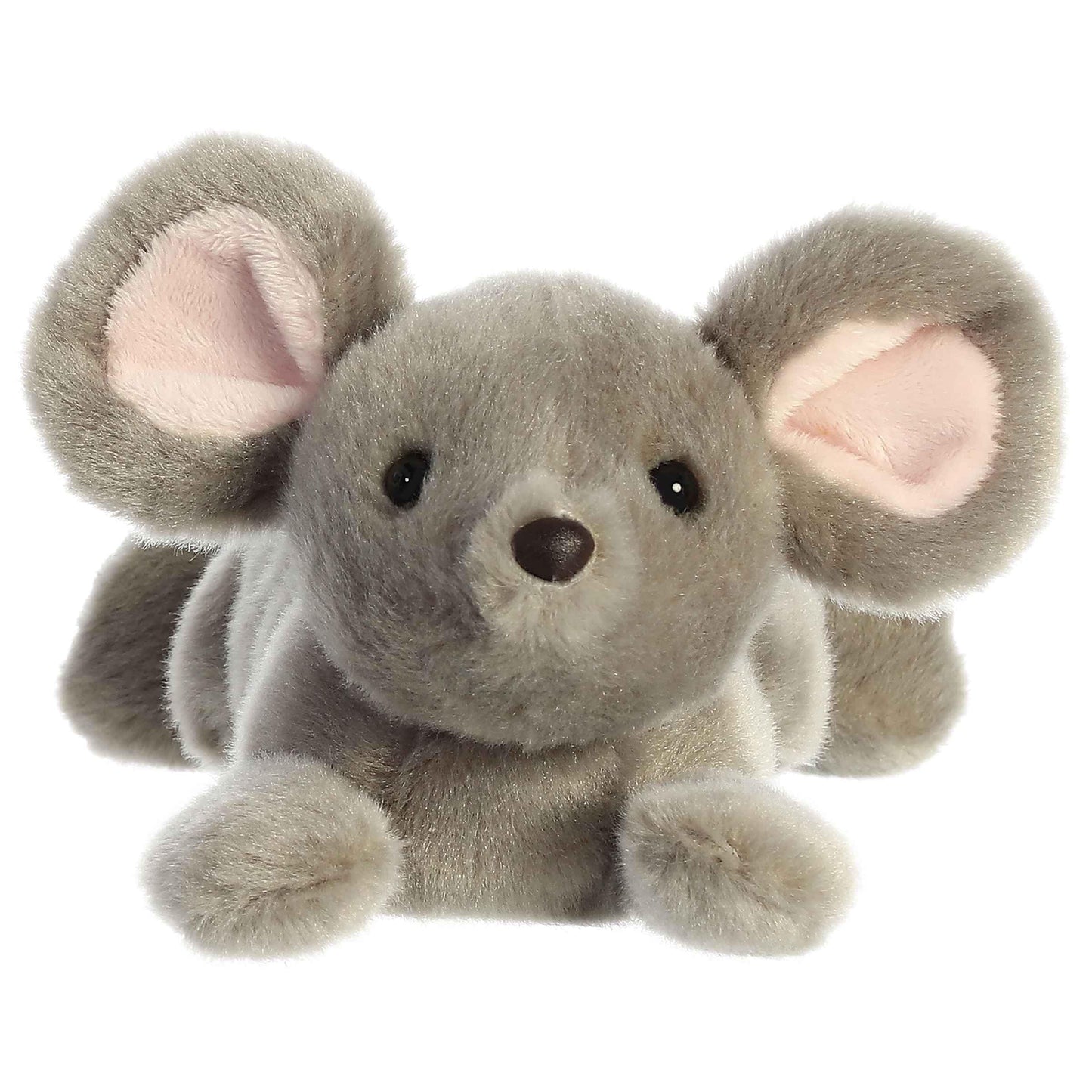 Aurora Adorable Mini Flopsie Missy Mouse Plush — 8-Inch Gray Cuddle Buddy