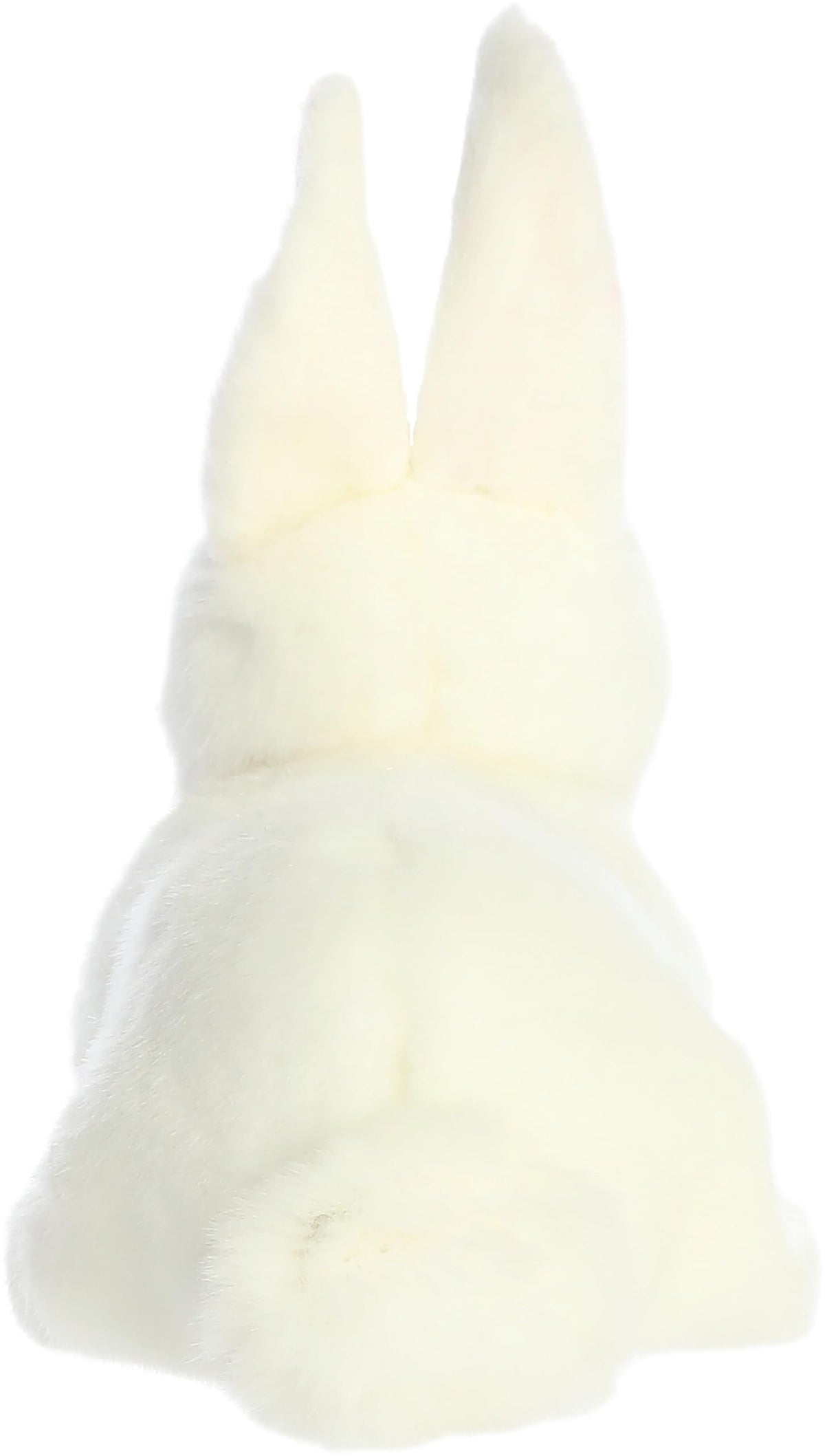 Aurora Miyoni Realistic American White Rabbit Plush — 8-Inch Hand-Stitched Cuddle Toy