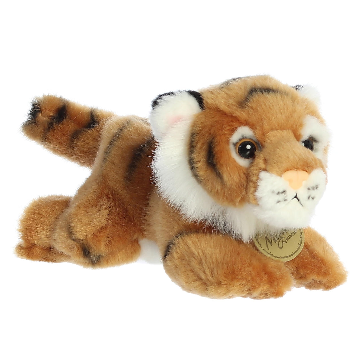 Aurora Miyoni Bengal Tiger Plush – 9-Inch Realistic Stuffed Animal for Home or Classroom Decor