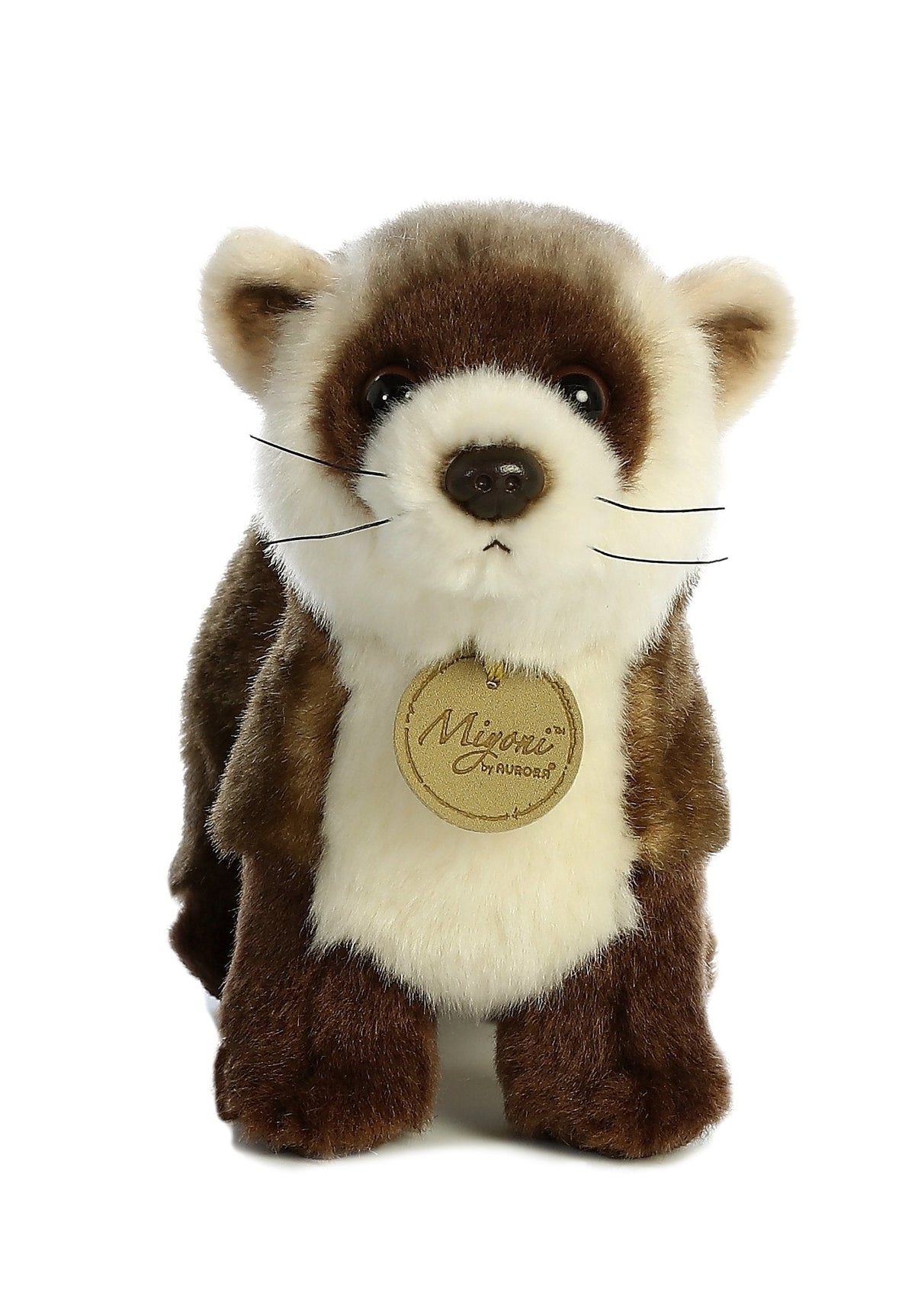 Aurora Miyoni Black Footed Ferret Plush – Realistic Details, 10.5 Inches