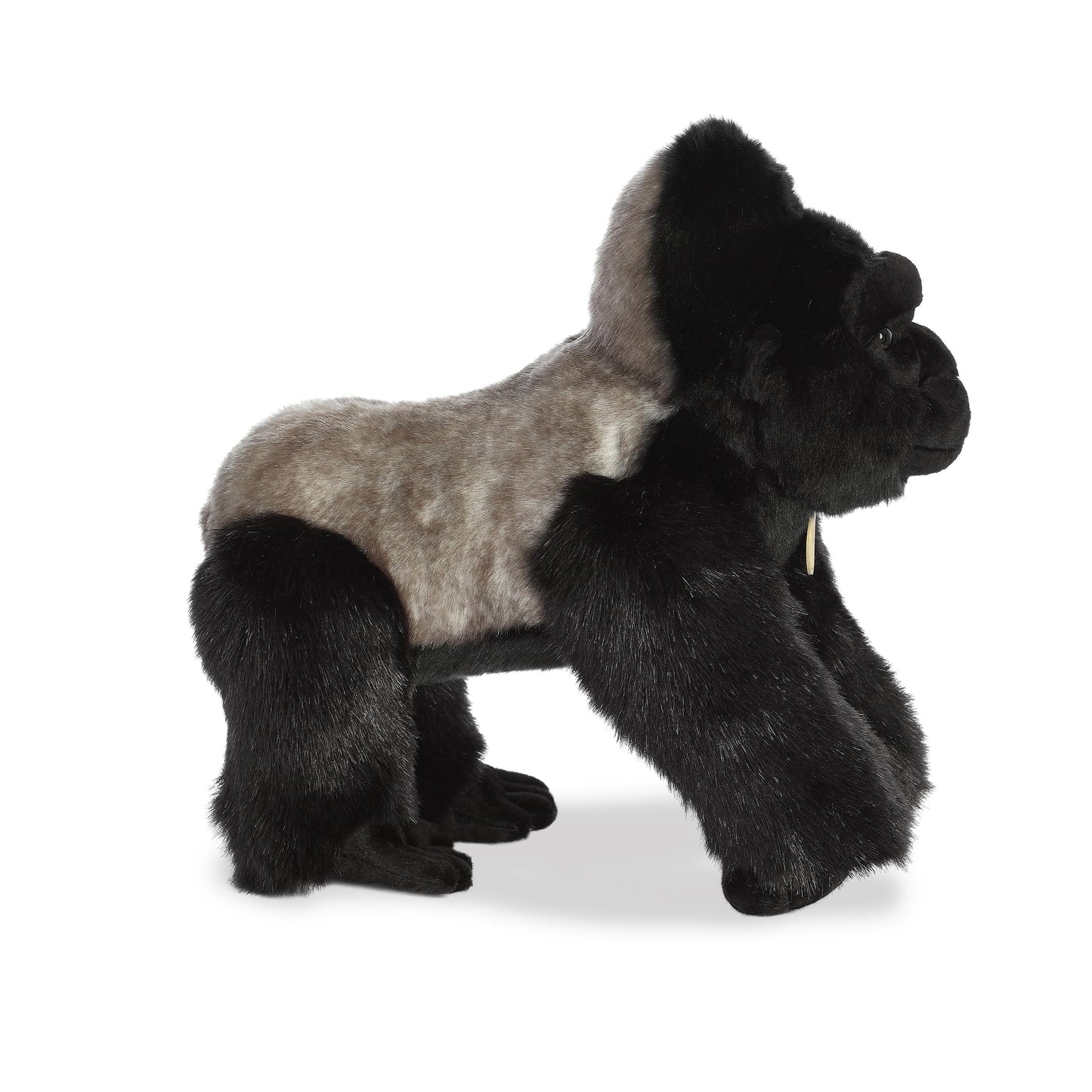 Aurora Miyoni Realistic Silverback Gorilla Plush – 12-Inch Lifelike Companion