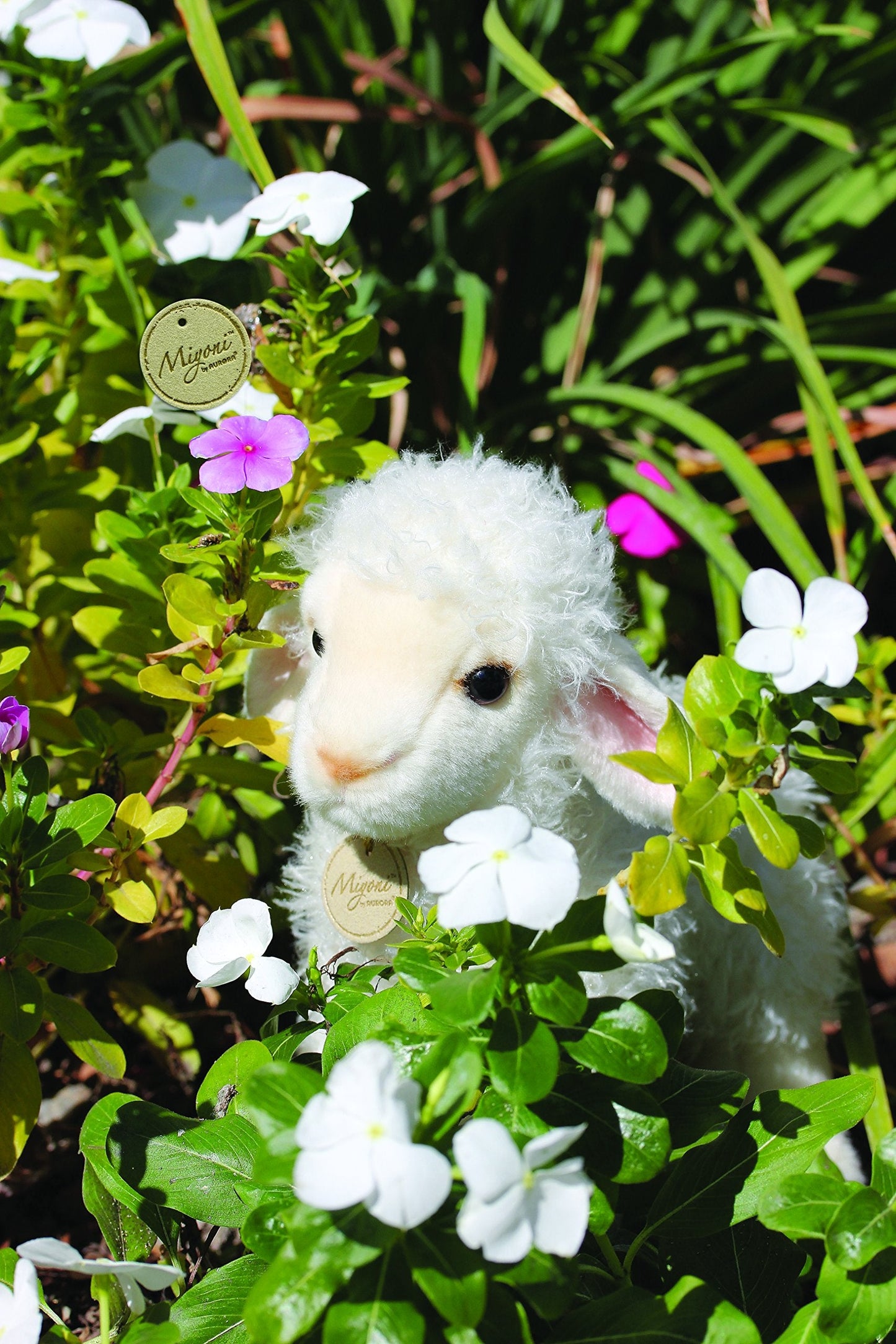 Aurora Miyoni Tots Baby Lamb Plush – 7-Inch, Realistic Detail, Premium Hand-Stitched Craft