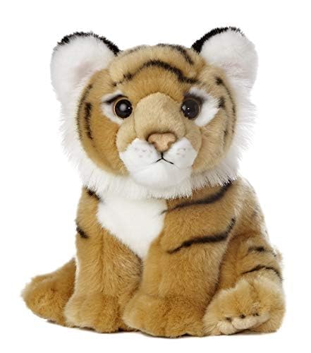 Aurora Miyoni Tots Bengal Tiger Cub Plush - 10-Inch Lifelike Bengal Tiger Toy by Aurora