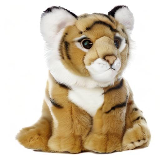 Aurora Miyoni Tots Bengal Tiger Cub Plush - 10-Inch Lifelike Bengal Tiger Toy by Aurora