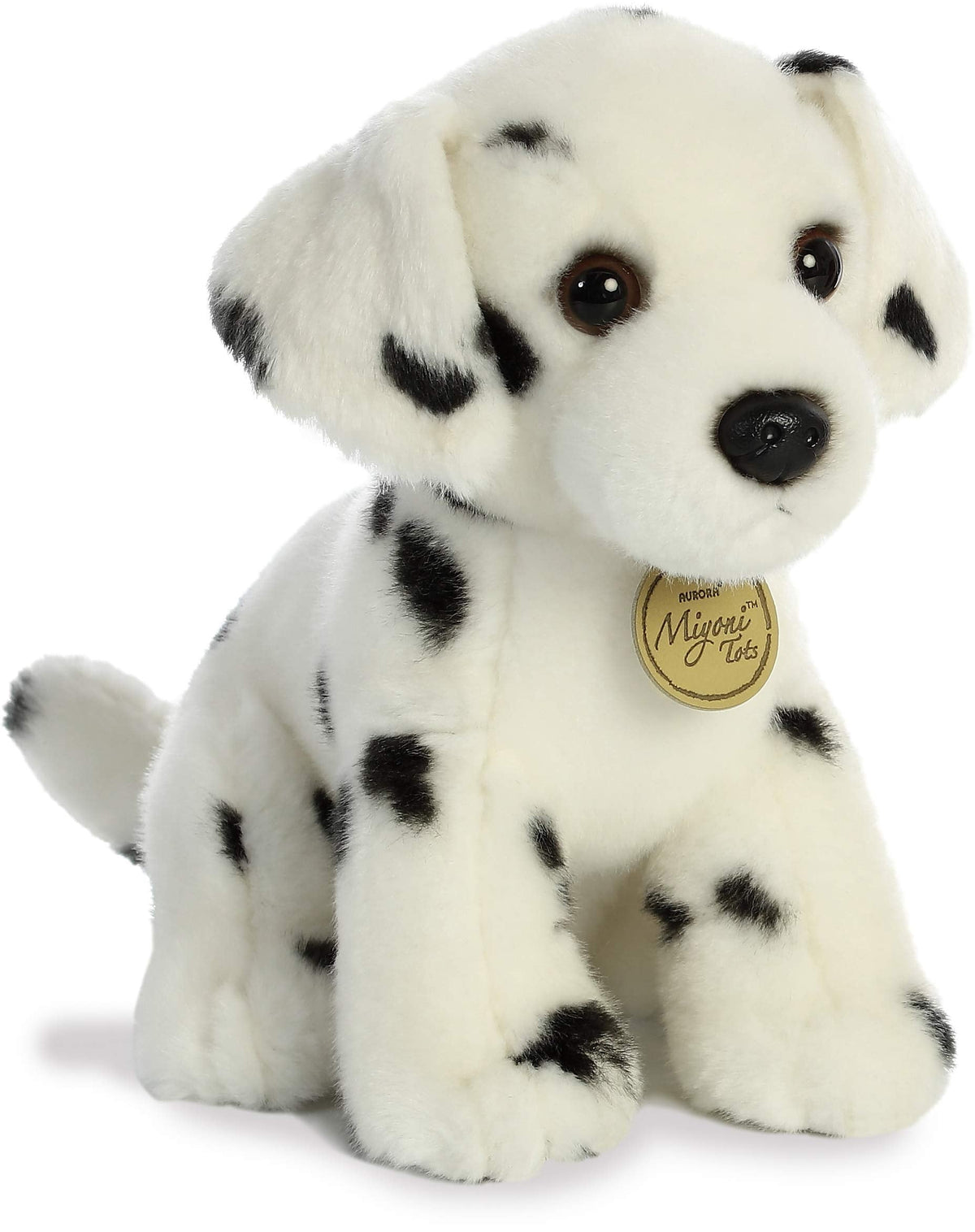 Aurora Miyoni Tots Dalmatian Pup Plush - 8 Inch Hand-Stitched Dalmatian Stuffed Animal