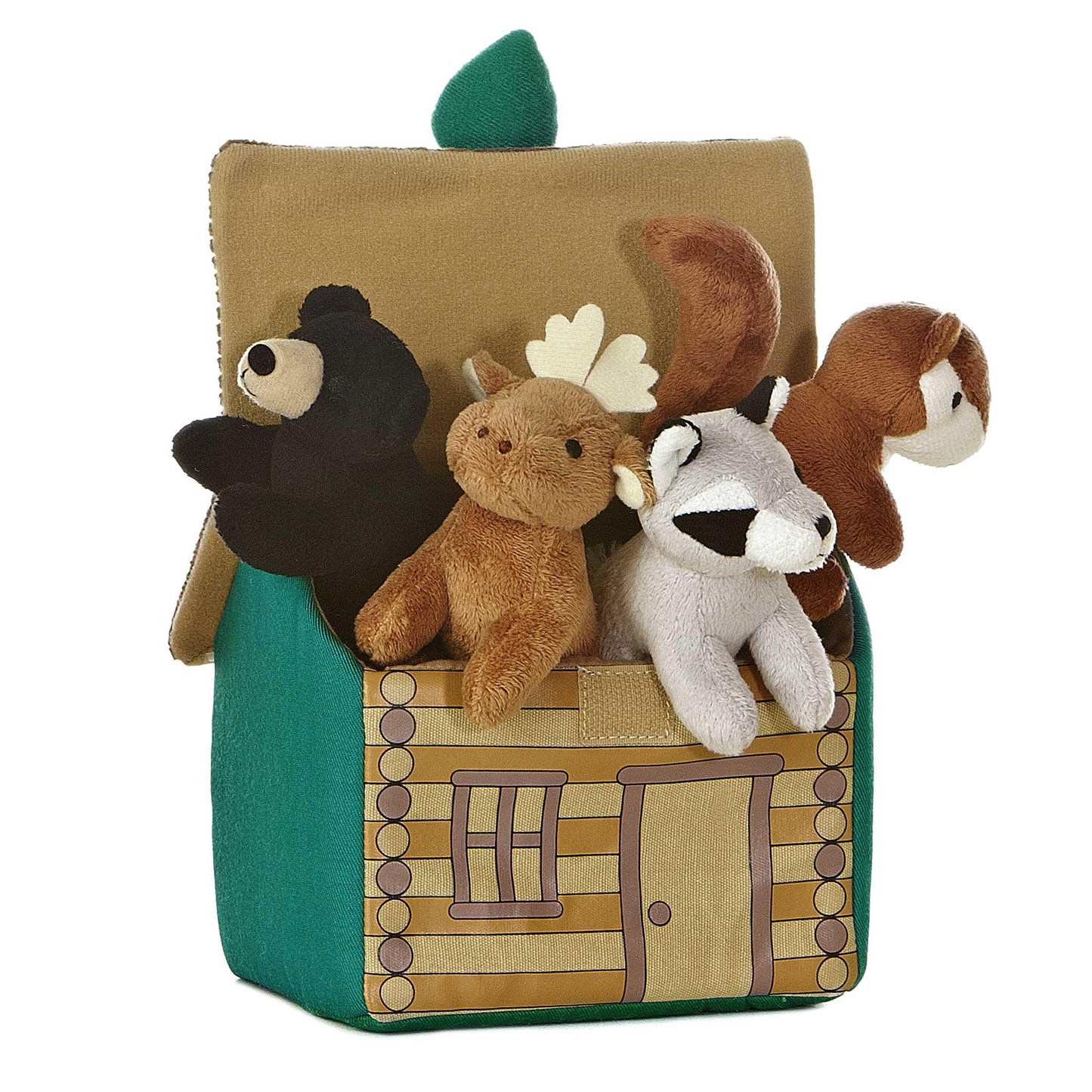 Aurora My Forest Friends Baby Talk 7-Inch Stuffed Animal Set | Interactive Sensory Play