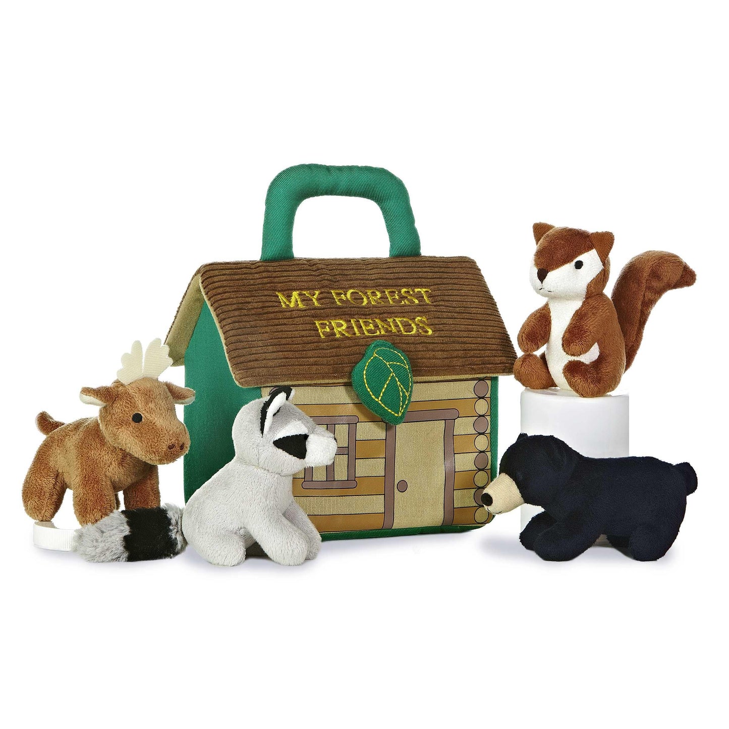 Aurora My Forest Friends Baby Talk 7-Inch Stuffed Animal Set | Interactive Sensory Play