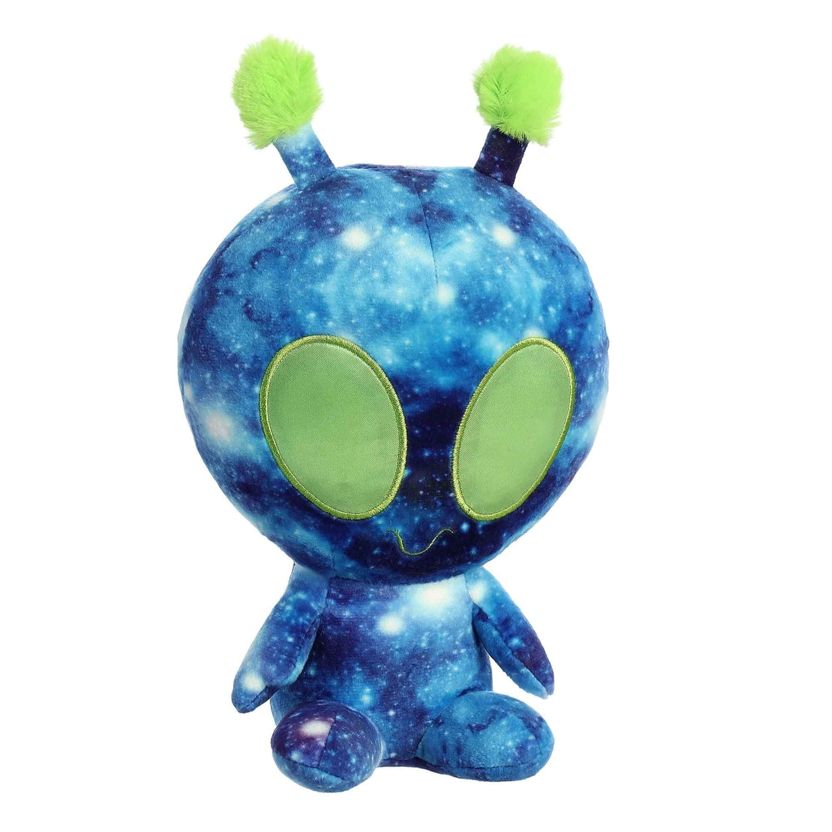Aurora Nebula Light-Up Alien Plush – Interstellar Cuties, Blue 8-Inch