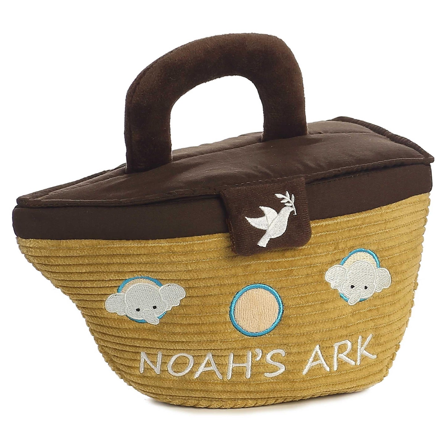 Aurora Engaging Baby Talk Noah's Ark Baby Stuffed Animal – 9-Inch Multicolor Carrier Playset