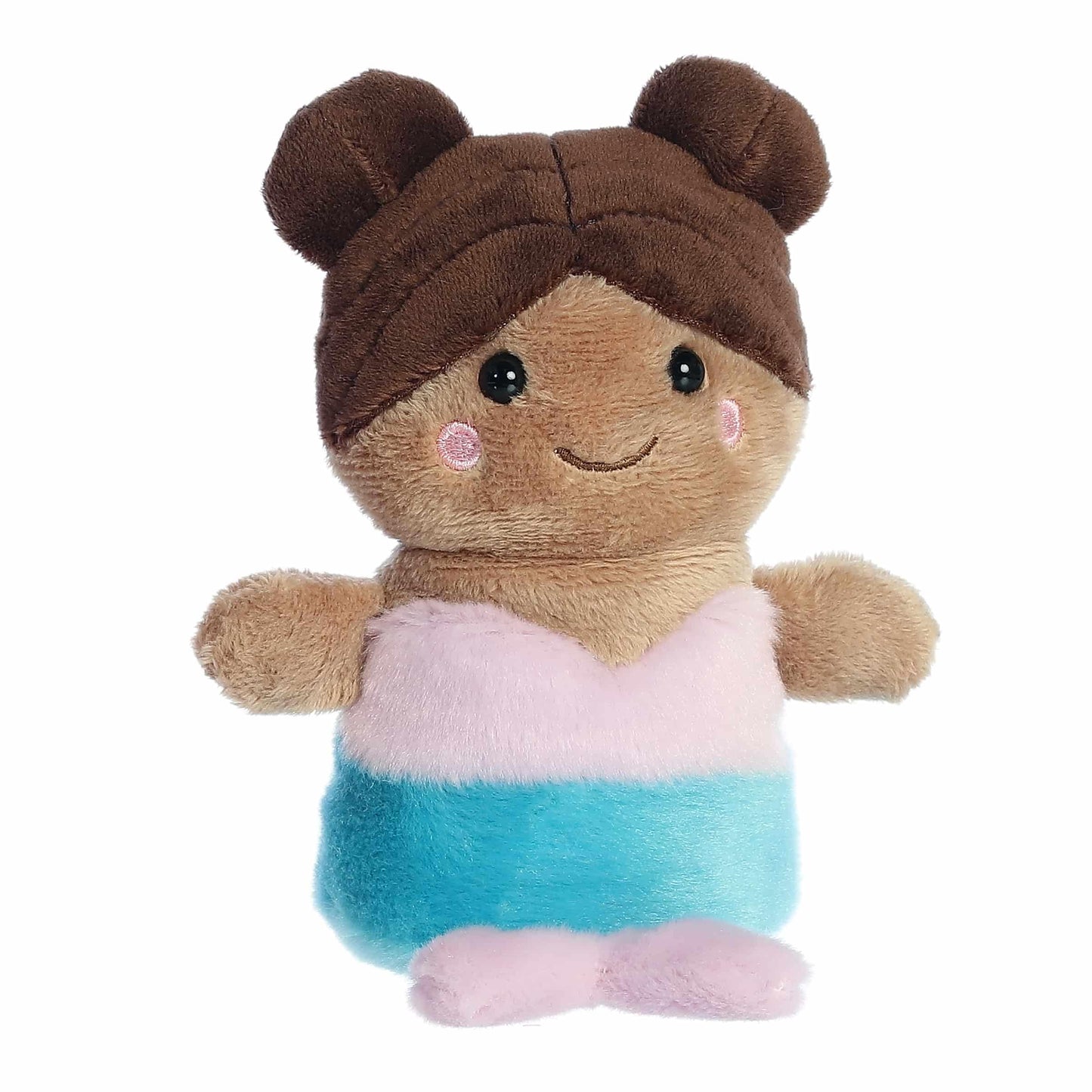 Aurora Adorable Palm Pals Oceana Mermaid Plush - 5-Inch Multicolor Collectible Stuffed Animal