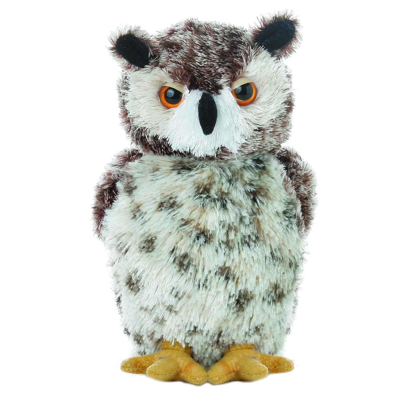 Aurora Adorable Mini Flopsie Osmond Owl Plush — 7-Inch Brown Stuffed Animal