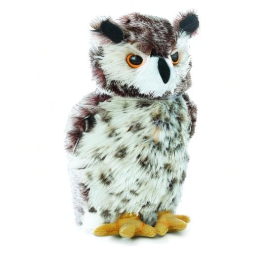 Aurora Adorable Mini Flopsie Osmond Owl Plush — 7-Inch Brown Stuffed Animal