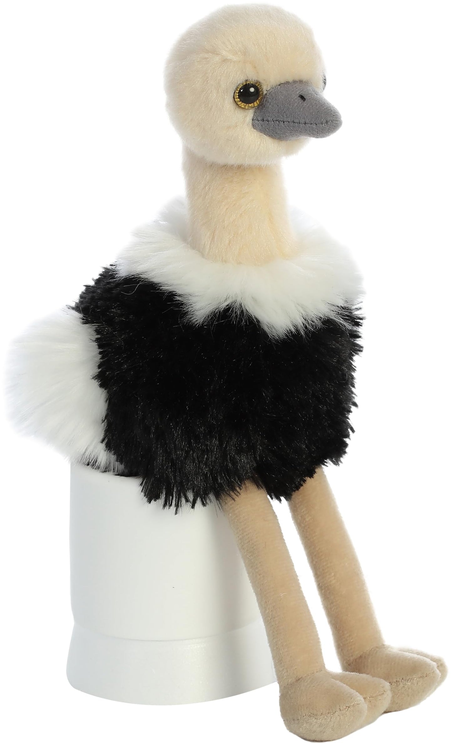 Aurora Ozzi Mini Flopsie Ostrich Plush – 8 in Soft Cuddle Buddy | Aurora World
