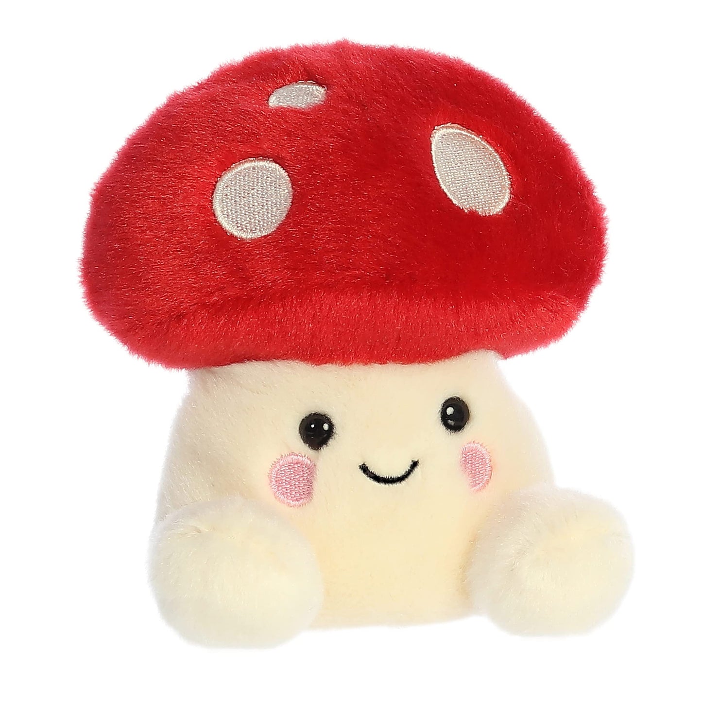 Aurora Adorable Palm Pals Amanita Mushroom Plush – Red 5-Inch
