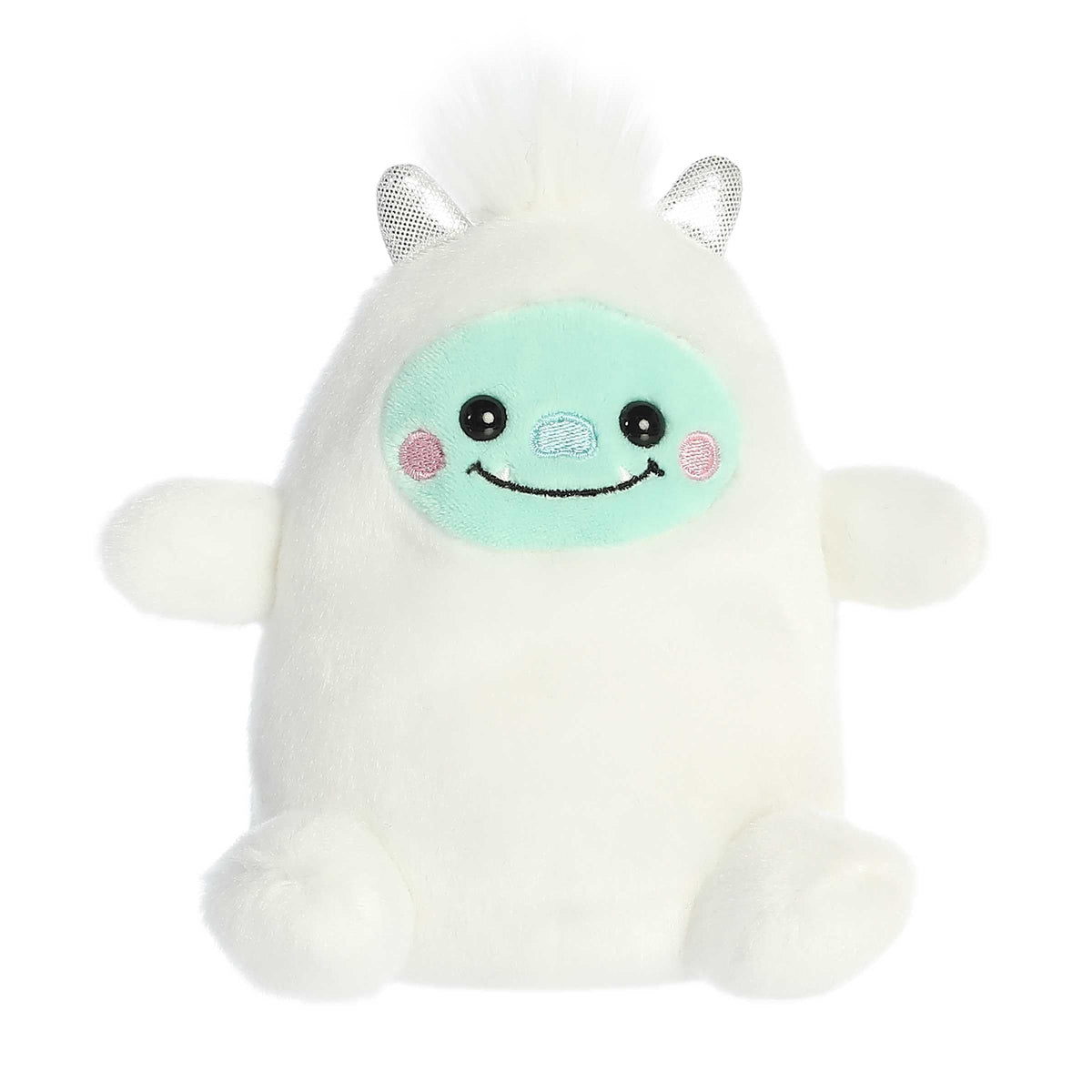 Aurora Palm Pals Baker Yeti Plush - White 5-Inch Collectible Stuffed Animal