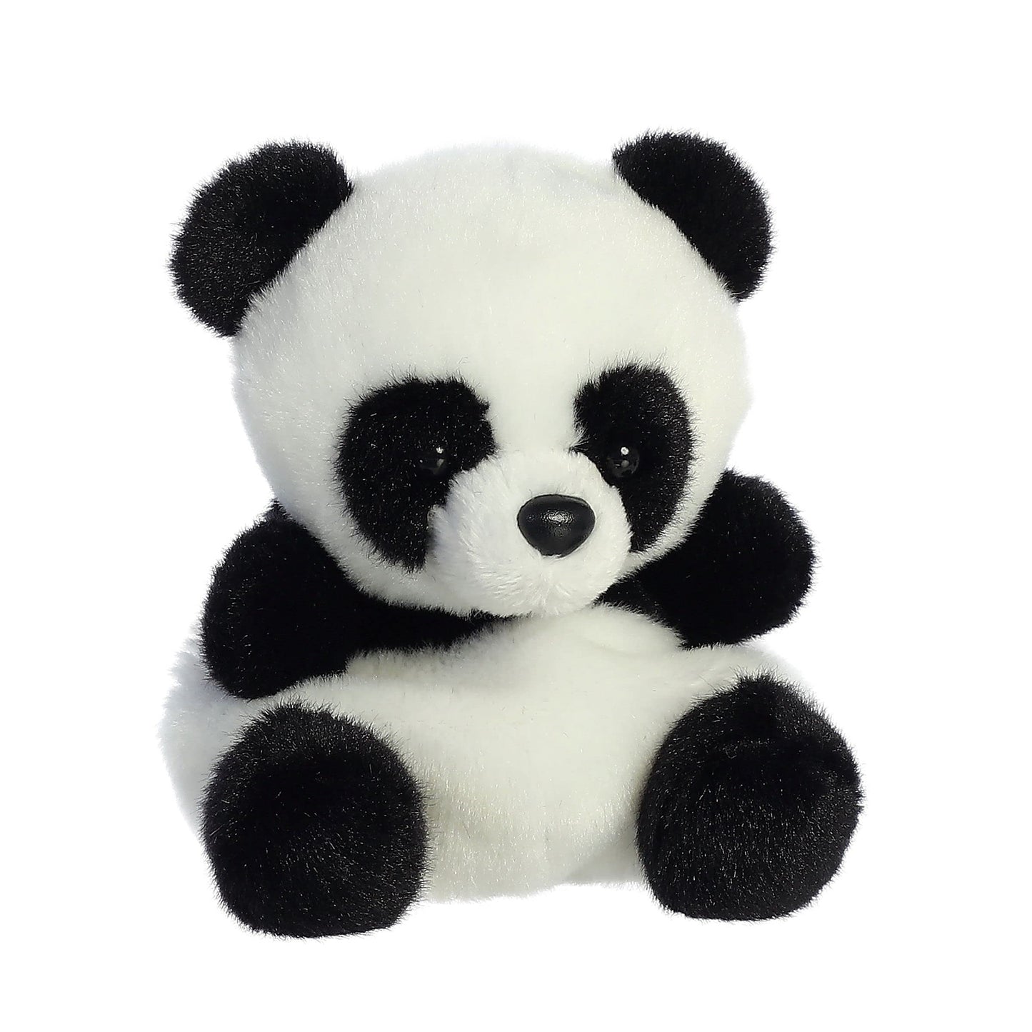 Aurora Palm Pals Bamboo Panda Plush — 4.5-Inch White Panda Stuffed Animal for Kids & Collectors