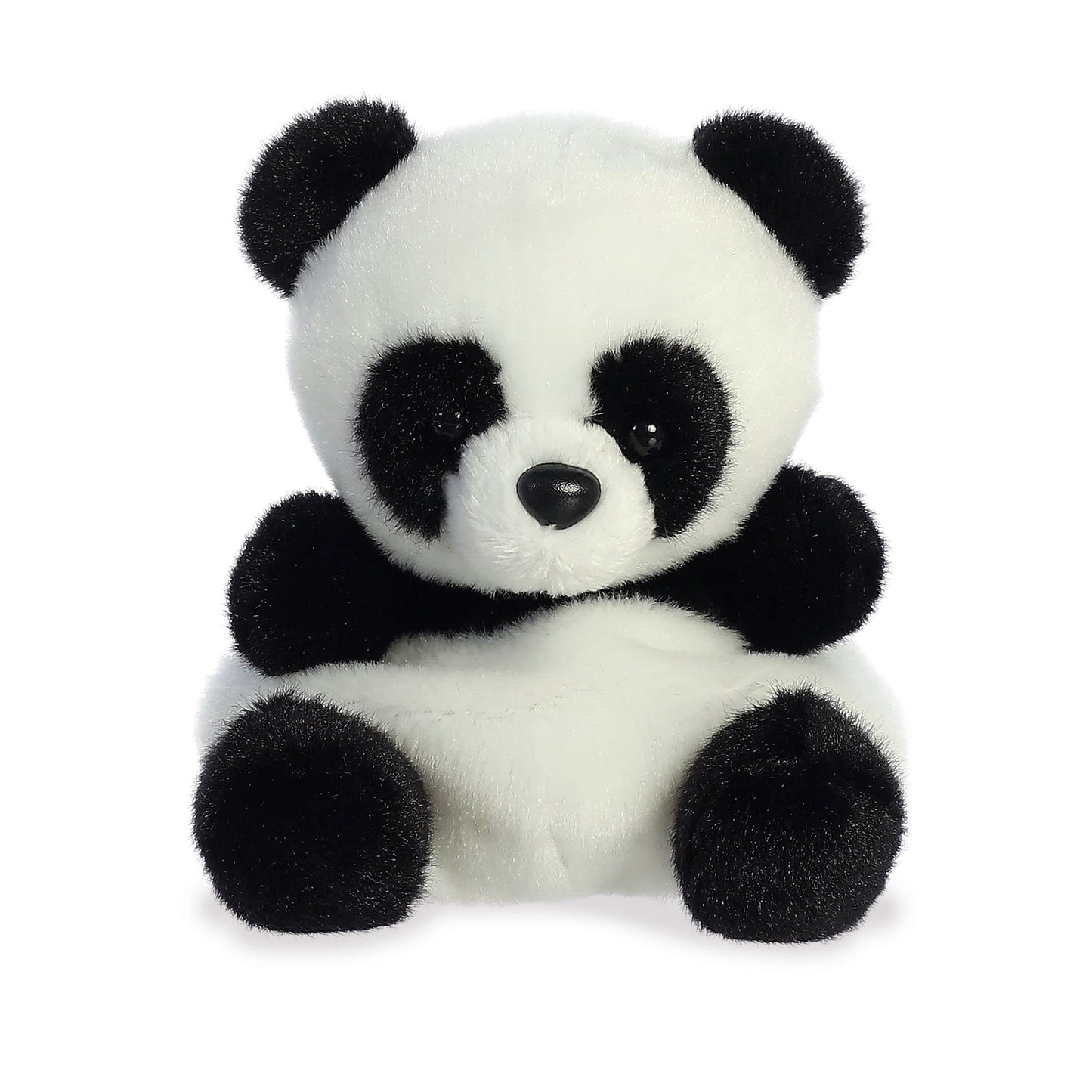 Aurora Palm Pals Bamboo Panda Plush — 4.5-Inch White Panda Stuffed Animal for Kids & Collectors