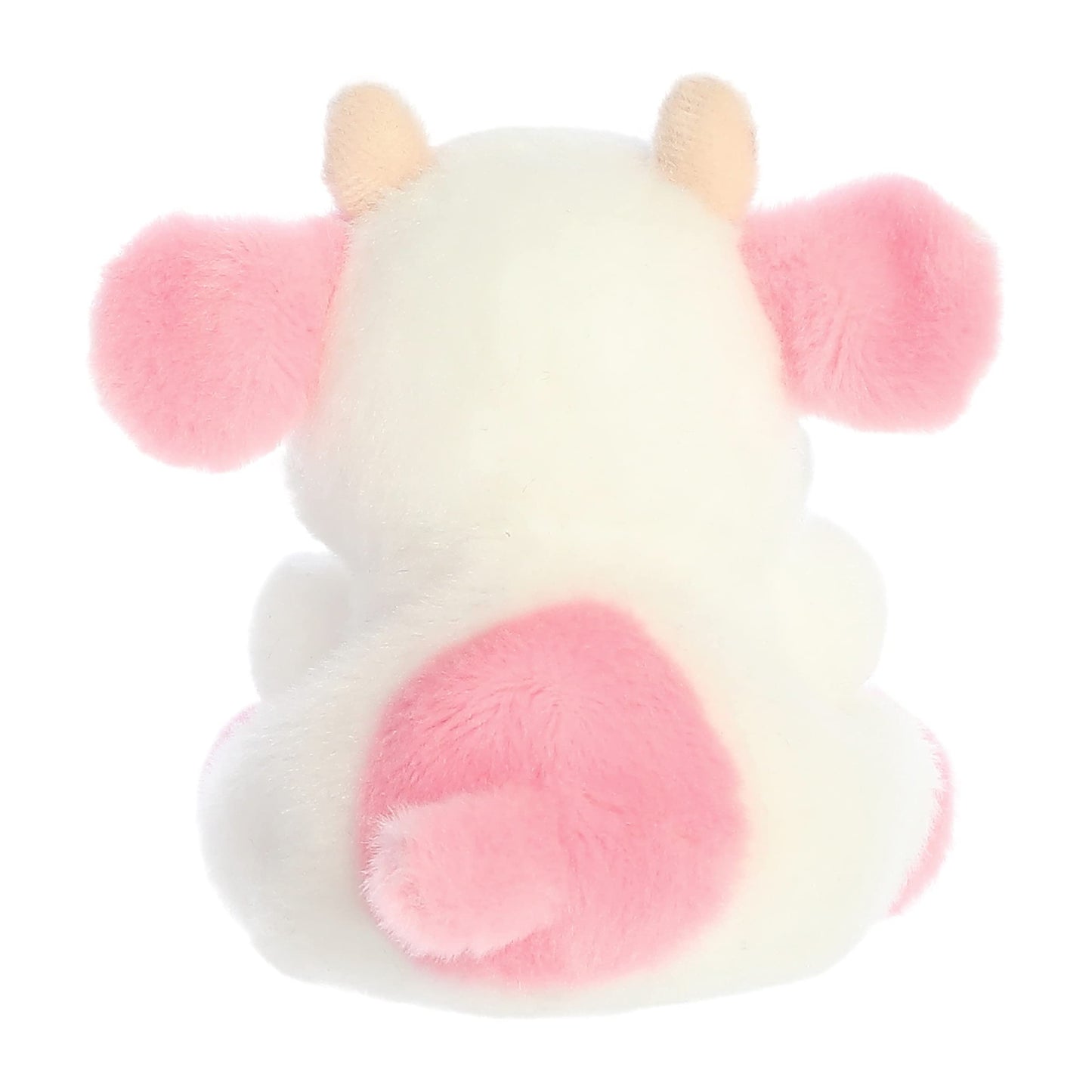 Aurora Belle Strawberry Cow Palm Pal Plush – 5-inch Pink Collectible