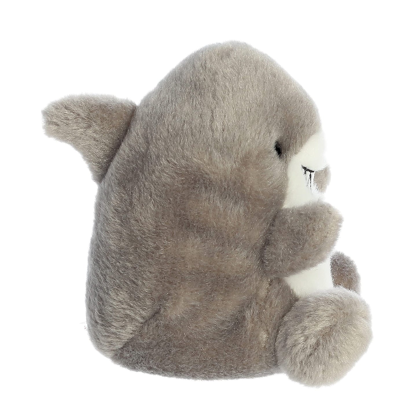 Aurora Adorable Palm Pals Chomps Shark Plush – 5-Inch Gray Stuffed Animal