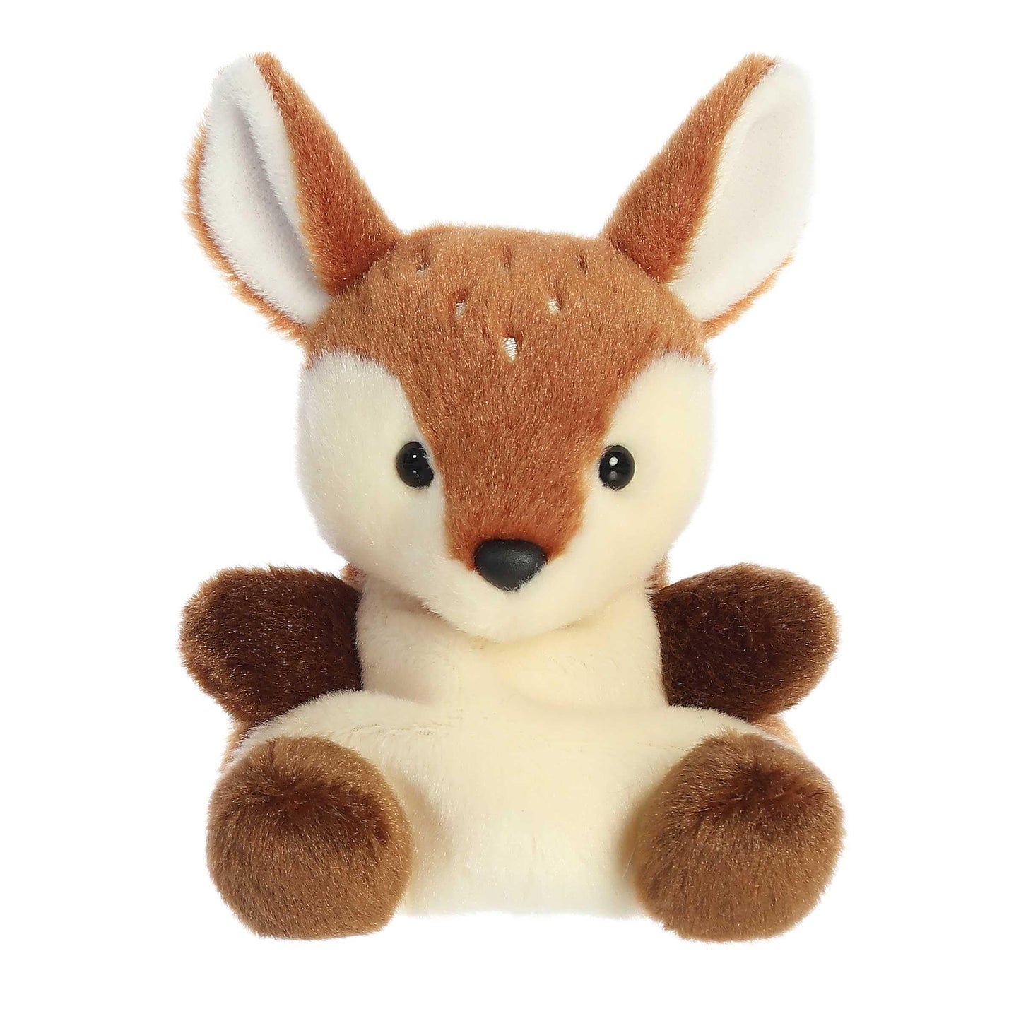 Aurora Adorable Palm Pals Dalia Fawn Plush – 5-Inch Brown Stuffed Animal