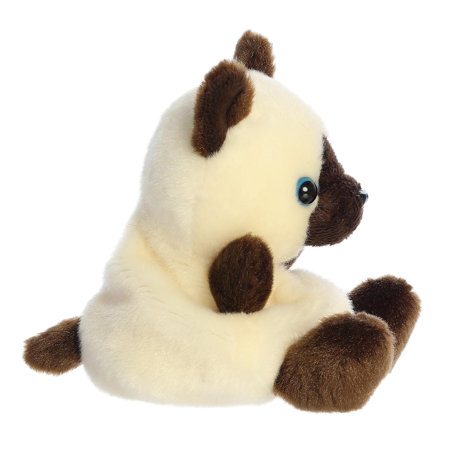 Aurora Adorable Palm Pals Dusty Siamese Kitty Stuffed Animal - 5-Inch Brown Plush Collectible
