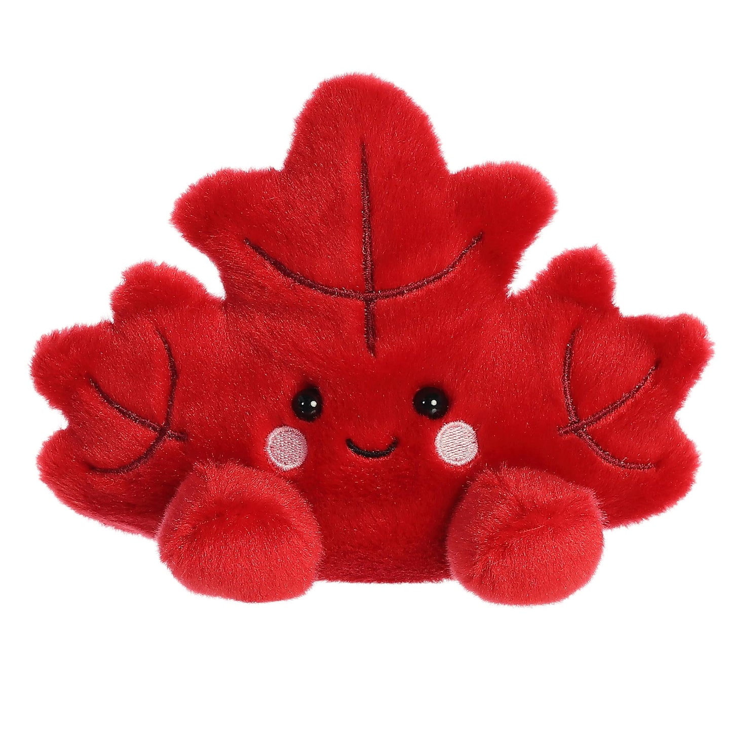 Aurora Adorable Palm Pals Fall Maple Leaf Plush - 6-Inch Collectible
