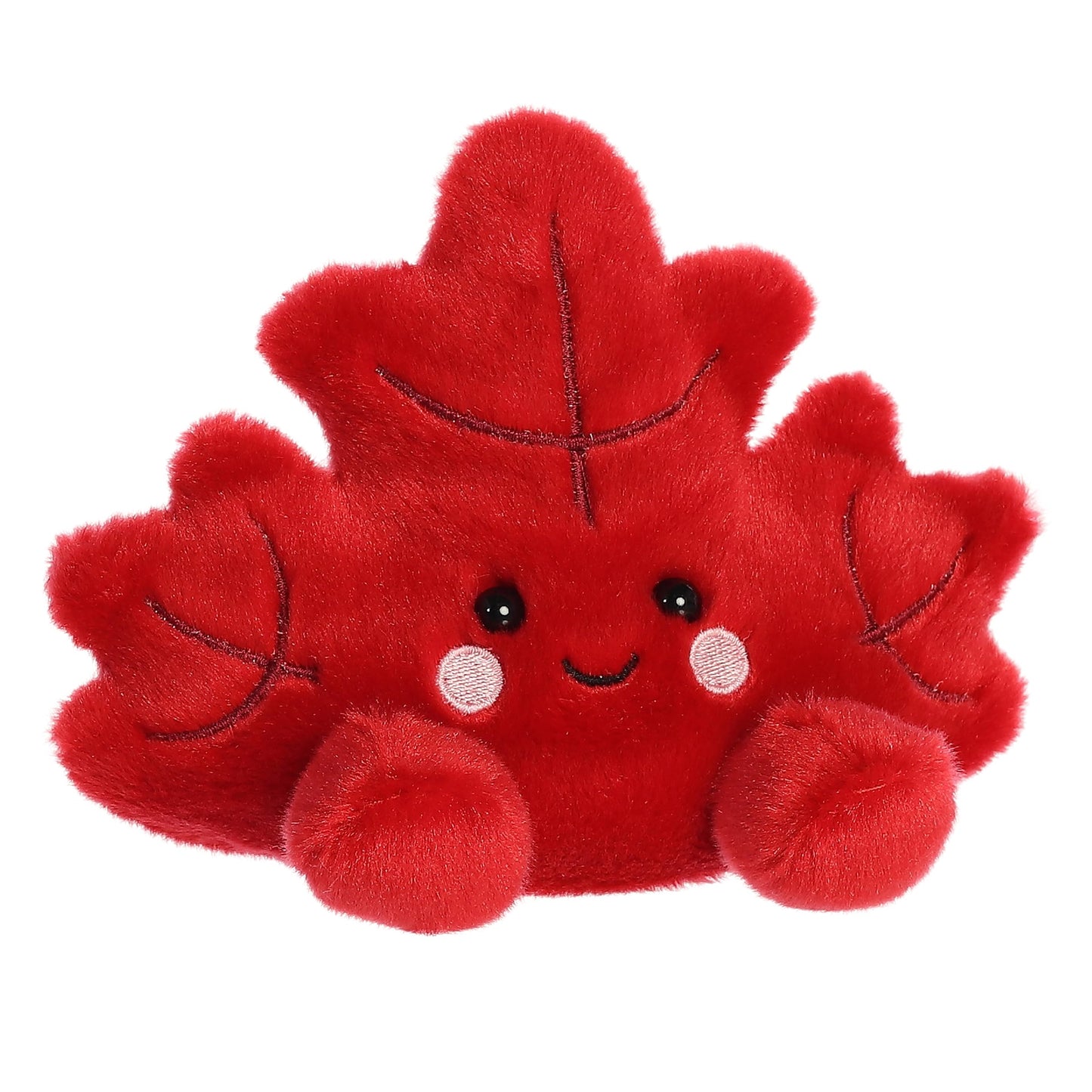 Aurora Adorable Palm Pals Fall Maple Leaf Plush - 6-Inch Collectible