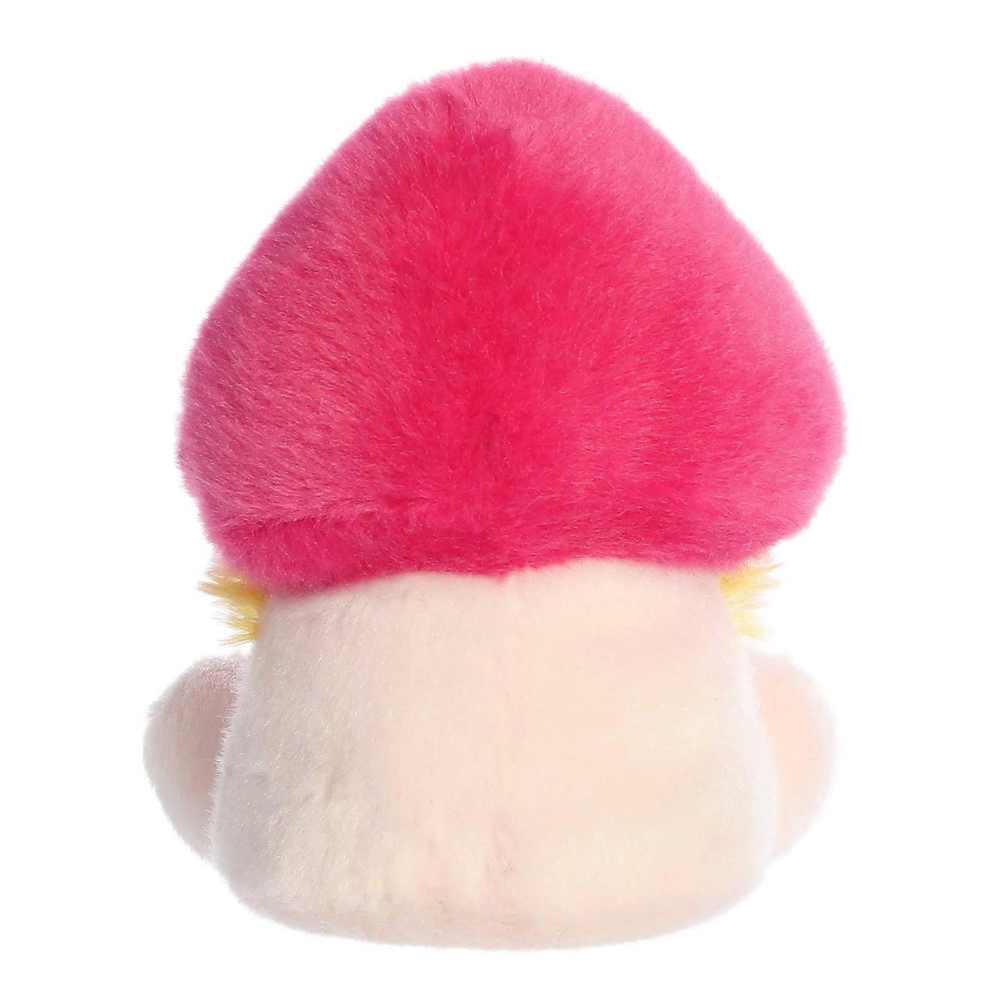 Aurora Adorable Palm Pals Flavio Fluffy Mushroom Plush – Pocket-Sized Pink 5 Inches