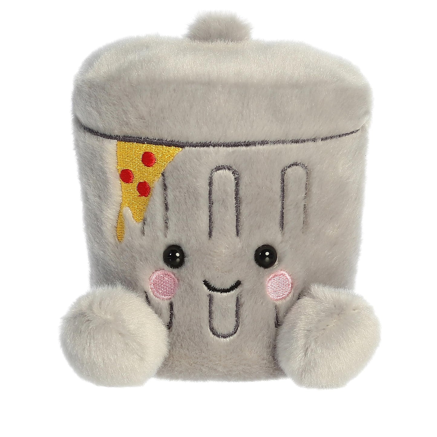 Aurora Palm Pals Garbanzo Trashcan Plush Gray 4.5 Inch Collectible Soft Toy