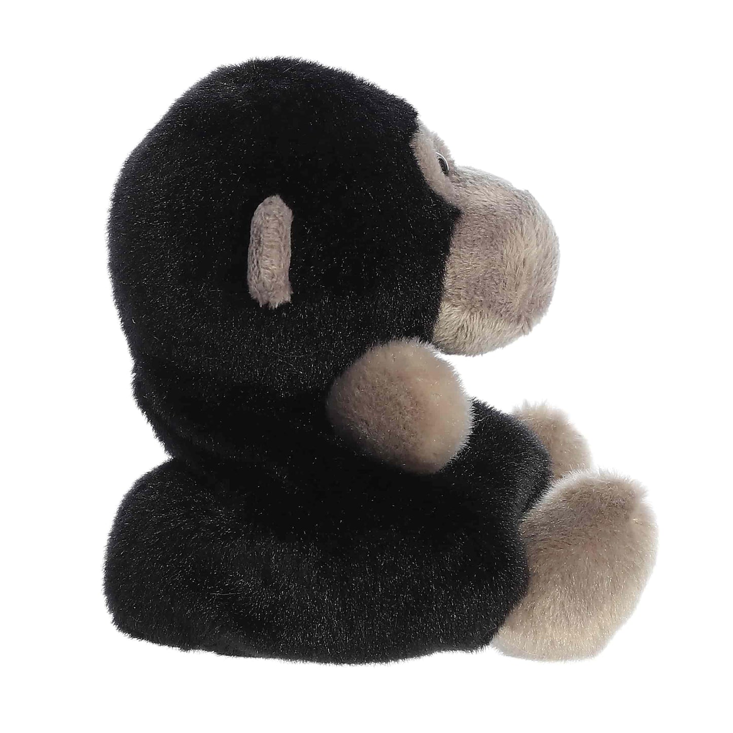 Aurora Palm Pals Gunga Gorilla Plush – 4.5-Inch Black Collectible