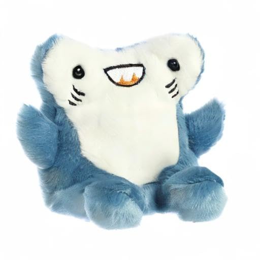 Aurora Palm Pals Huddleston Hammerhead Shark Plush – 5in Blue