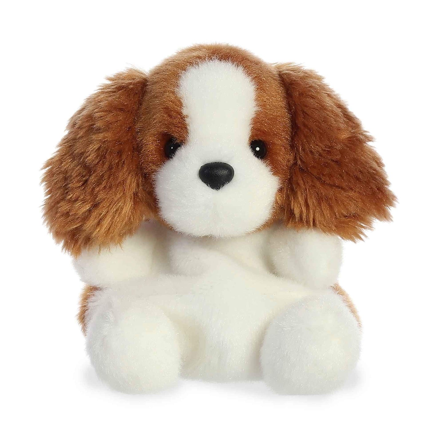 Aurora Palm Pals Lady Spaniel Plush – Pocket-Sized Collectible, Brown, 5 Inches